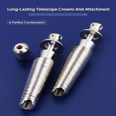 Купить Long-Lasting Telescope Crowns And Attachment for Most Implant Systems A Perfect Combination Производство в сети